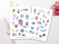 Preview: Sea Animals Sticker Set